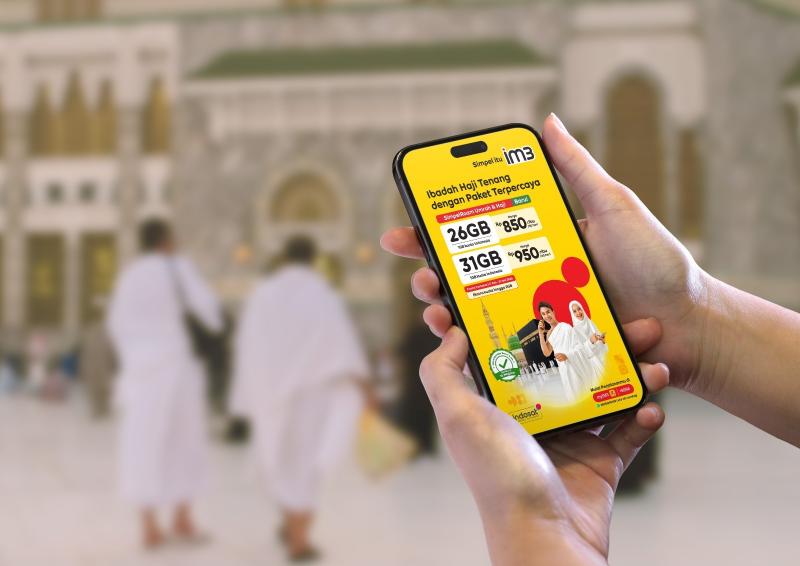 Berangkat Haji Tanpa Khawatir, Komunikasi Lancar dengan Paket Terpercaya SimpelRoam IM3